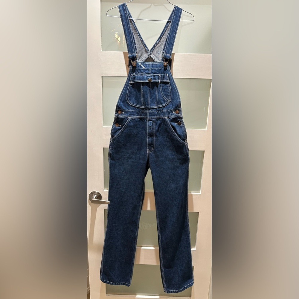 Texwood Vintage Overalls workwear women’s size 27 mini flare or boot very rare